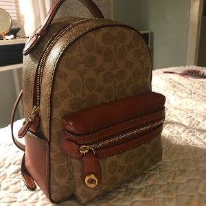 Coach mini campus backpack